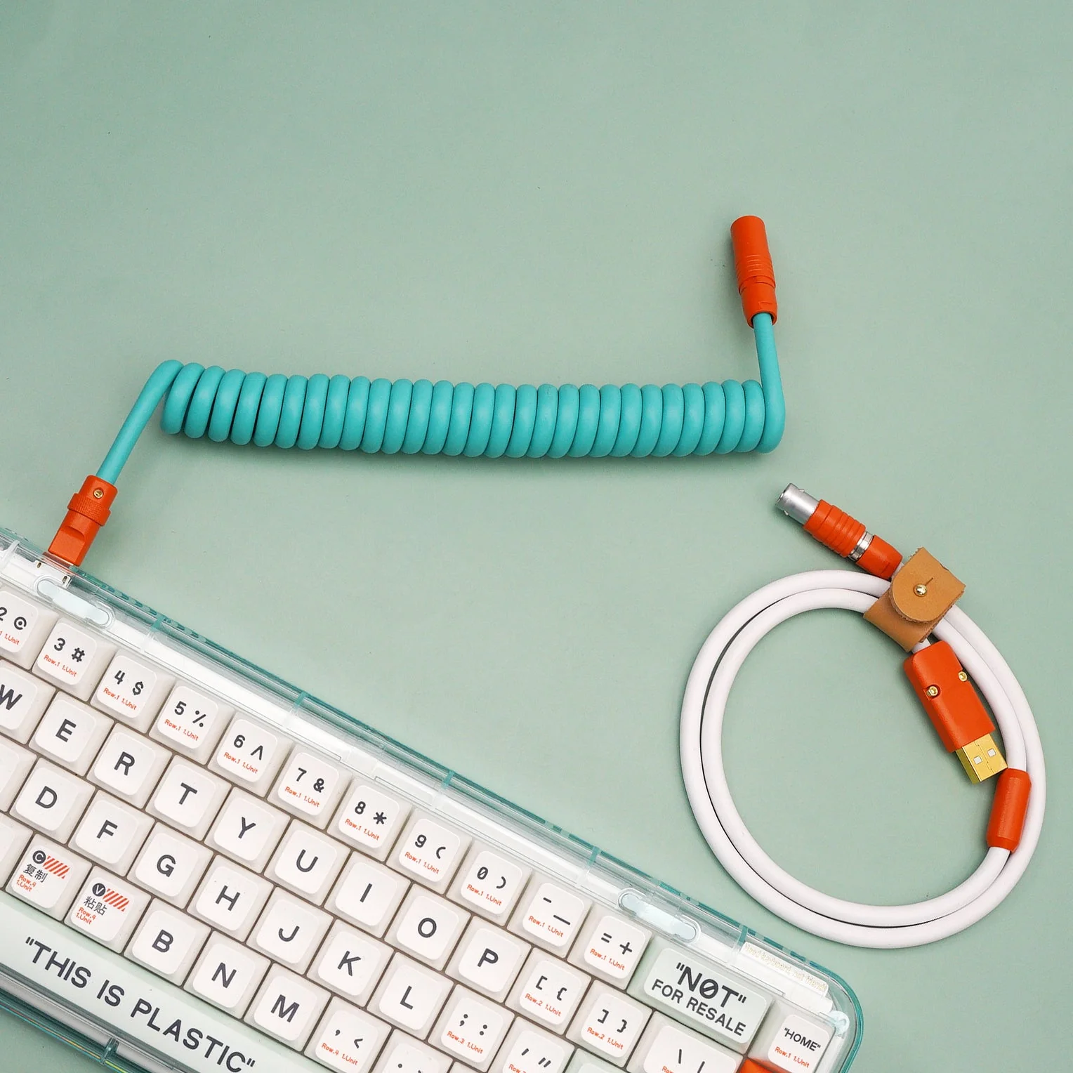 MelGeek Customized TPU Rubber Coil Cable Collection - Image 5