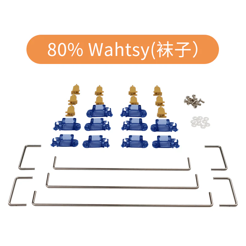 MelGeek Transparent PCB Screw in Stabilizer for Mechanical Keyboard - Image 11