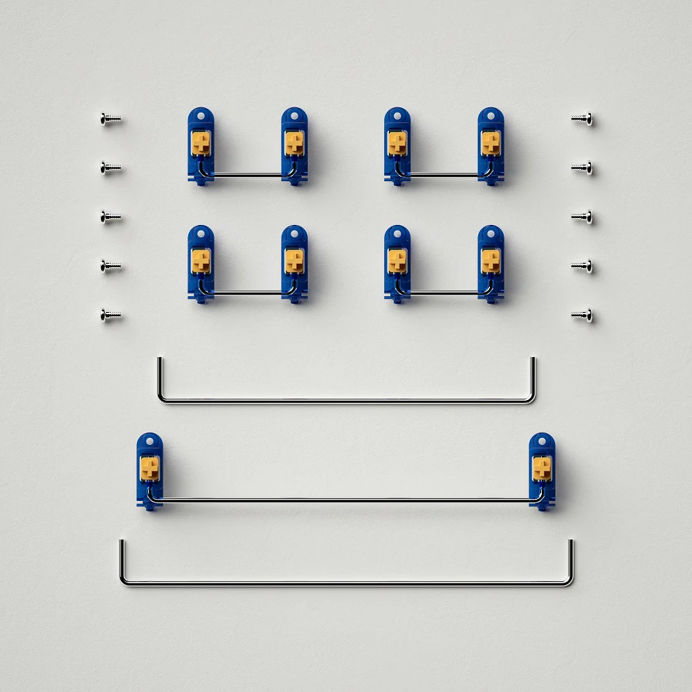 MelGeek Transparent PCB Screw in Stabilizer for Mechanical Keyboard - Image 3